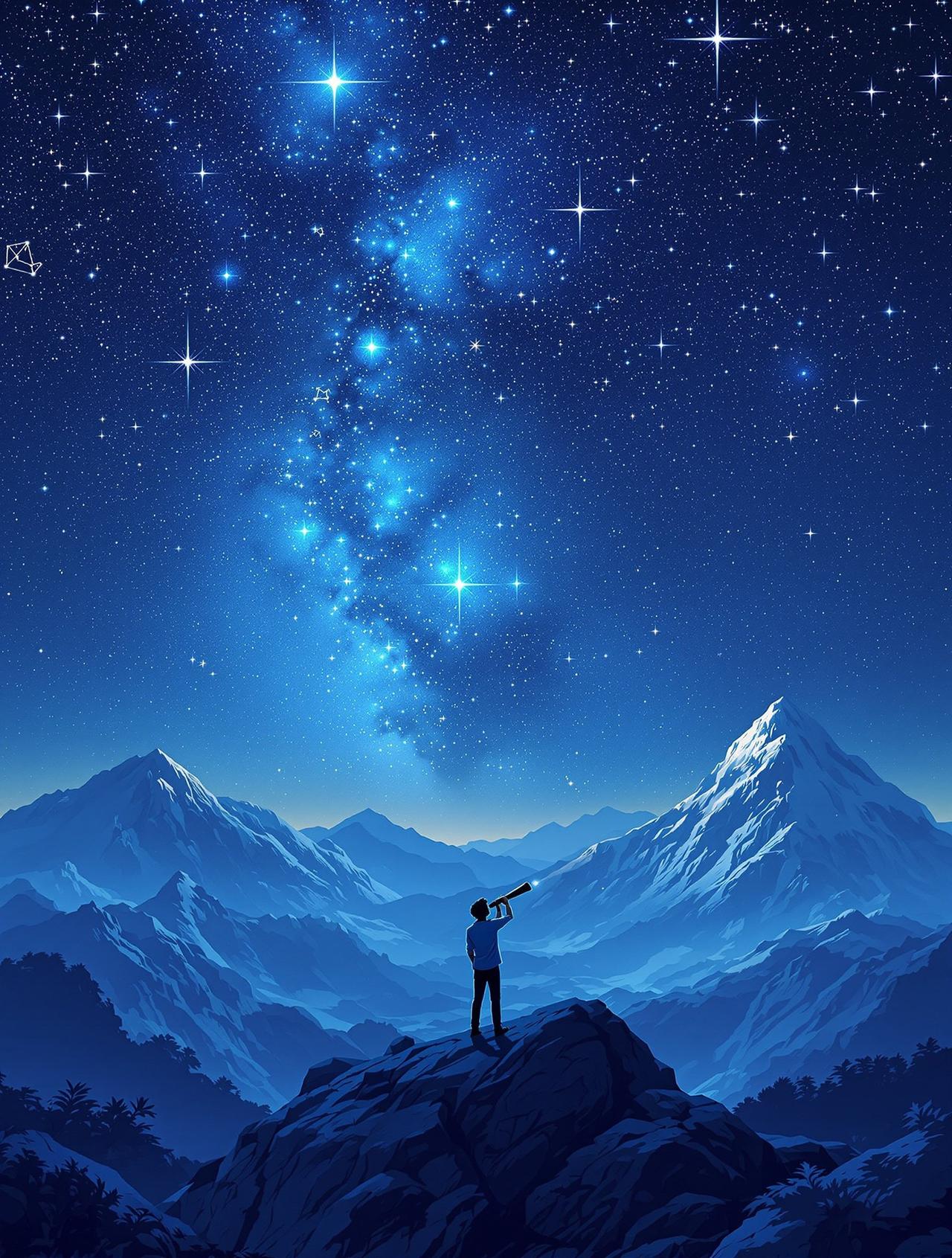 ai百合短剧原创 - 星辰守望者